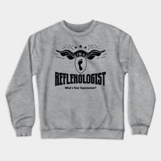 Reflexologist Superhero Crewneck Sweatshirt